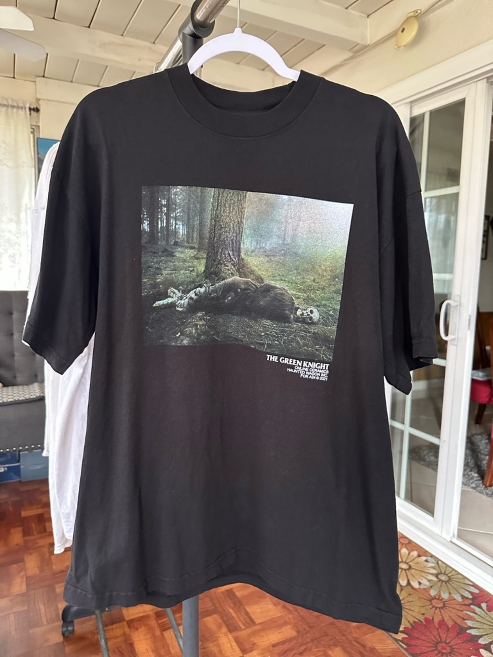 Archive A24 Online Ceramics x The Green Knight Death Tee - Black - Large